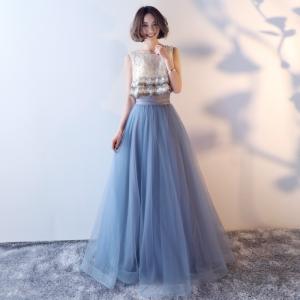 ドレス 結婚式 2次会 セパレート風ドレス パーティードレス 演奏会ドレス 大きいサイズ ロングドレス 二次会ドレス ウェディングドレス お呼ばれ