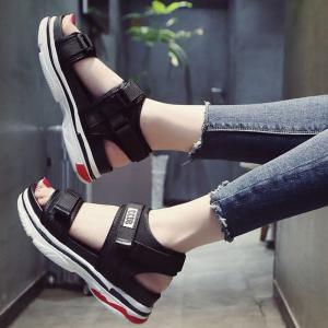 サンダル 厚底 スポサン スポーツサンダル ビーサン レディース ビーチサンダル シューズ プラットフォーム靴 疲れない 夏物  SNS人気