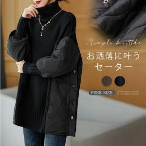 チュニック ニットセーター レディース セーター...の商品画像