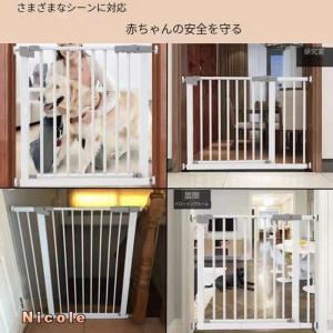 フェンス 柵 ベビーゲート 階段上 置くだけ ...の詳細画像4
