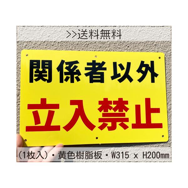 hs1p20v32cx50 1枚入 送料無料 激安看板 約200×315×1mm 立ち入り禁止 通り...