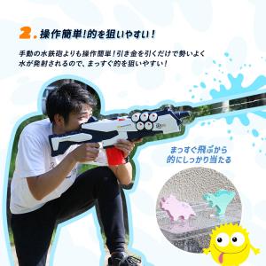 水鉄砲 最強 電動ガン 強力 連射 ウォーター...の詳細画像3