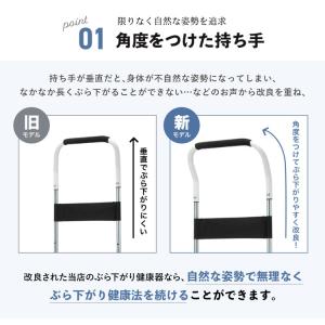 ぶら下がり健康器 コンパクト 腰痛 効果 懸垂...の詳細画像4