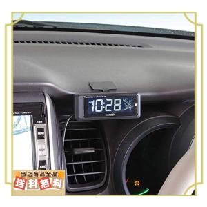 ナポレックス 豊富な品 車用電波時計 カープラグ給電 Fizz 1075 大型液晶で高い視認性と広い視野角 常時点灯の白色led