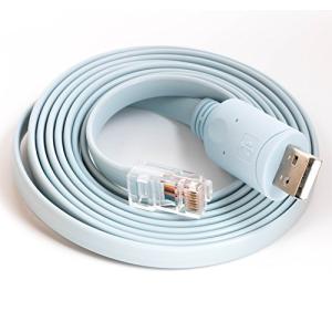 Usangreen FOR CiscoルータRs232シリアルアダプタRj45ケーブル用USBコンソールケーブルftdiチップセット6ft