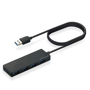 エレコム ブラック USBハブ U3H-FC03BBK USB3.0