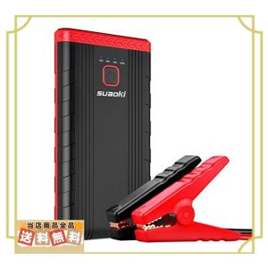 Suaoki ジャンプスターター U3 8000mah 12v車用 バッテリー充電器 最大400a 車載非常用
