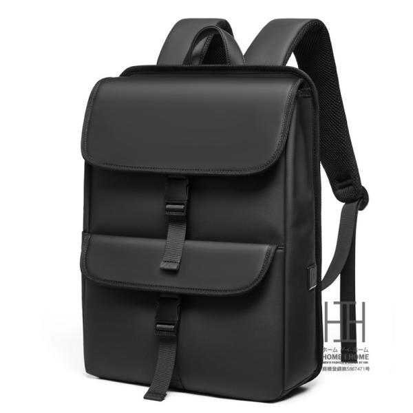 ビジネスリュック 大容量 撥水 USB口 通勤 メンズ リュック リュックサック 通学 出張 ノート...