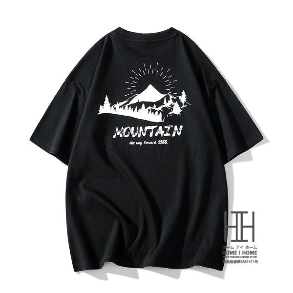 tシャツ メンズ 半袖 ワンポイント バックプリント おもしろtシャツ おしゃれ 綿100％ 大きい...