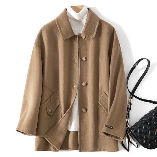 レディース柔らかい ミディアム丈 防寒対策 きれいめ アウター 暖かい 秋冬 スプリングコート