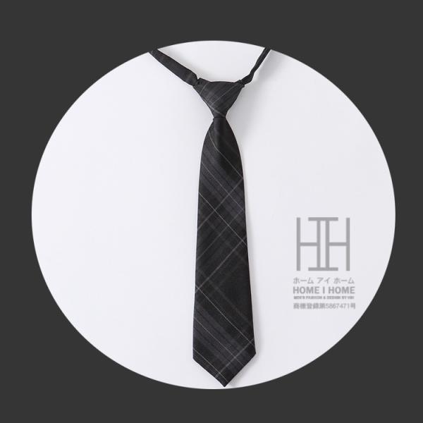 かわいい制服ネクタイ プレタイノット スクール カジュアル用 制服 スクールネクタイ クイック チェ...