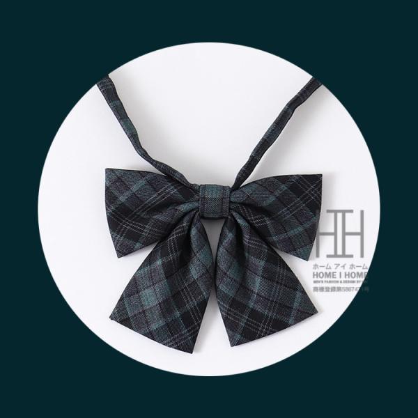 スクールリボン レディース かわいい 制服リボン 制服 女子 クイック チェック柄 女子高生 高校生...