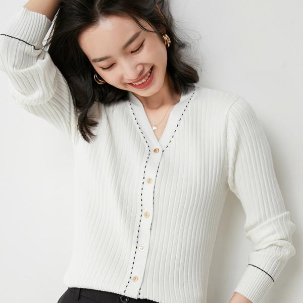 カーディガン カーデ 秋冬 レディース 薄手 トップス 羽織り キレイめ Vネック ゆったり UVケ...