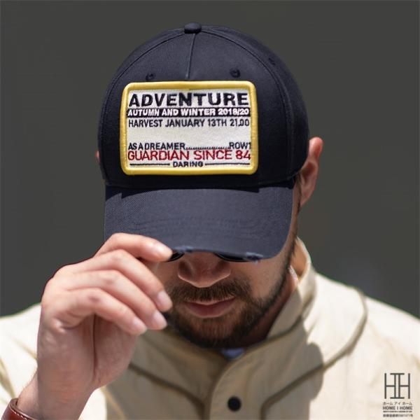 帽子 キャップ メンズ ユニセックス コットン 綿 ダメージ加工 キャンバス ベースボールキャップ ...