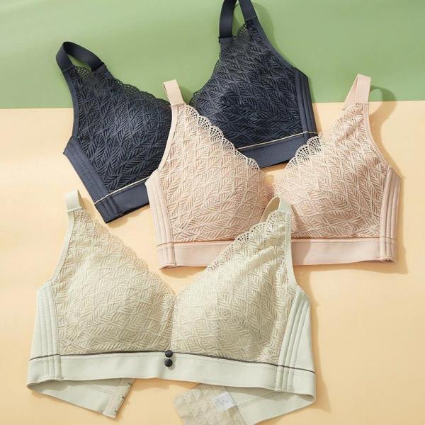 下着女性 ブラジャー 単品 レディース プッシュアップ しっかり ノンワイヤー 谷間 脇高 勝負下着...