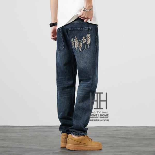 デニムパンツ メンズ  ジーンズ メンズ ストレート 大きいサイズ おしゃれ アメカジ ストリート ...