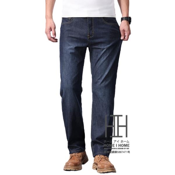ジーンズ メンズ ストレート 大きいサイズ ストレッチパンツ デニムパンツ ゴルフ 作業ズボン ひん...