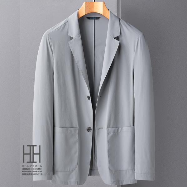 テーラード メンズ ブレザー 夏 ストレッチ テーラードジャケット 接触冷感 吸汗速乾 ビジネス オ...