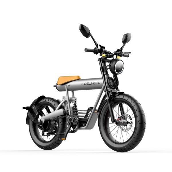 【電動バイク】2025 NEW COSWHEEL MIRAI S 原付一種 50cc スカイグレー ...