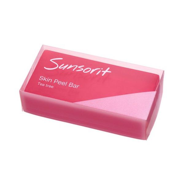 Sunsorit サンソリット スキンピールバー 135g ティートゥリー 赤 洗顔せっけん