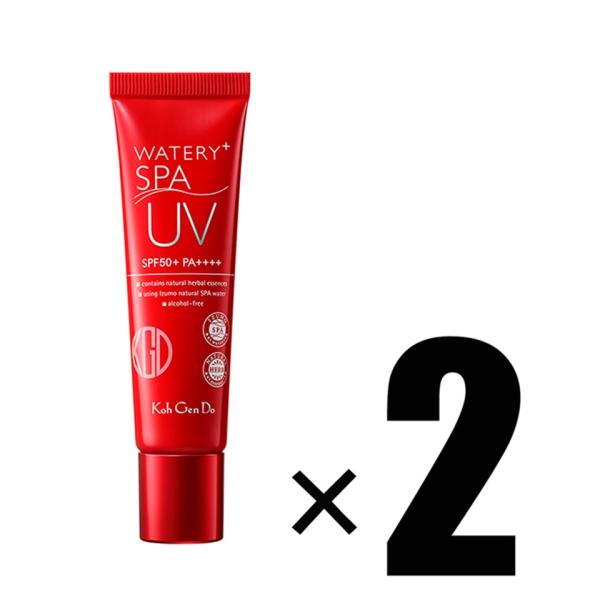 2本 江原道 Koh Gen Do ウォータリーUVジェル 40g×2 SPF50+ PA++++ ...