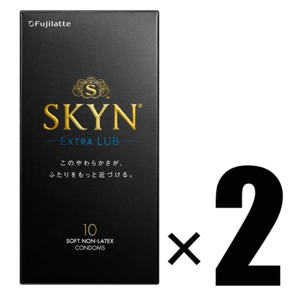 2個 SKYN EXTRA LUB スキン エクストラルブ オリジナル アイアール 10個入×2 コ...
