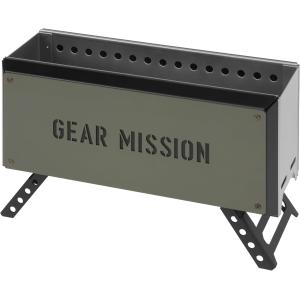 トヨトミ GEAR MISSION 二次燃焼焚火台（オリーブグリーン）BF-GM1の商品画像
