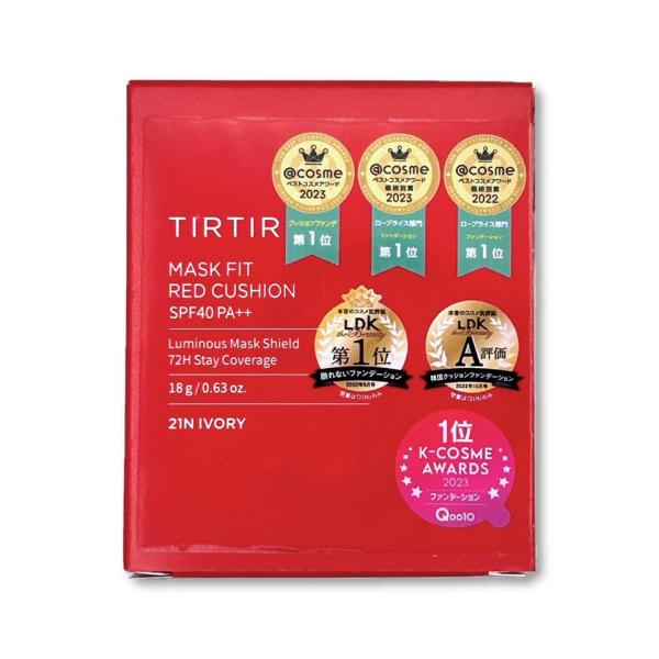 TIRTIR ティルティル マスクフィット レッド クッション ファンデーション 本体 18g 21...