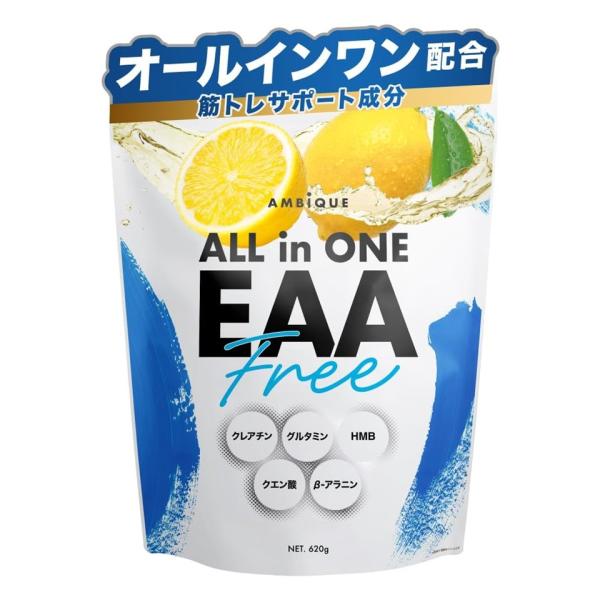AMBiQUE アンビーク オールインワンEAA レモン風味 620g BCAA 必須アミノ酸9種配...