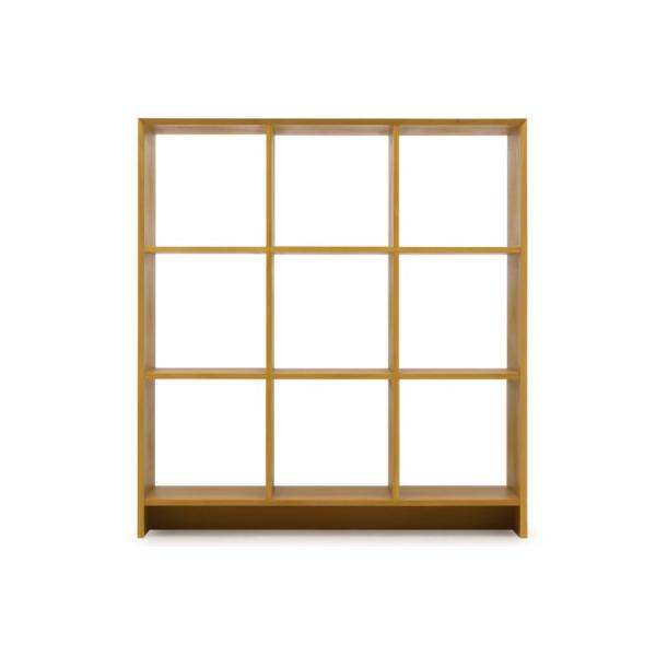 Sharp Edge スクエアシェルフ 3×3 R2■飾り棚 間仕切り 本棚 ディスプレイシェルフ ...