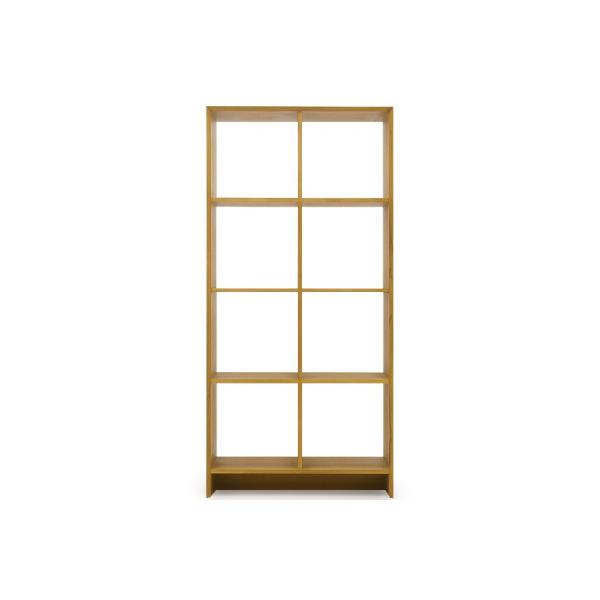 Sharp Edge スクエアシェルフ 2×4 R2■飾り棚 間仕切り 本棚 ディスプレイシェルフ ...