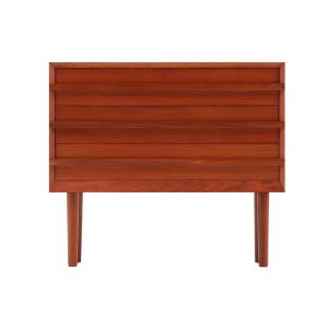 Leaf-handle スモールチェスト□ミニチェスト 3段チェスト タンス 収納