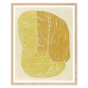 The Poster Club アートポスター 50×70cm Shapescape 09 ポスター