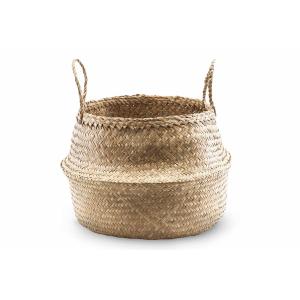 スウェーデン製 ヤナギのバスケット/北欧のかご 長方形型 幅52×奥行