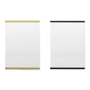 ruskeaルスケア　チーク無垢材のポスターハンガー　マグネット式　Lサイズ　50cm