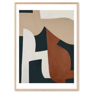 The Poster Club アートポスター 50×70cm Line no. 09 ポスタークラブ