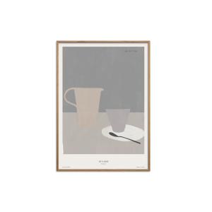 50x70cm nest ポスターを格上げする木製フレーム ブラック ホワイト