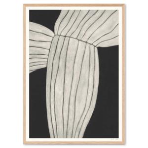 PSTR studio アートポスター 50×70cm Black Cat 北欧雑貨 アート