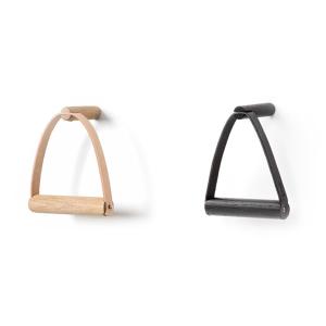 by Wirth　トイレットペーパーホルダー　オーク材天然木&レザー　Toilet Paper holder｜ruskea