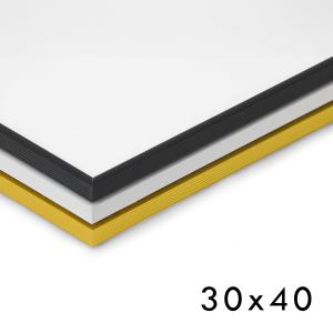 A.P.J.アートプリントジャパン　アルミ製ポスターフレーム　30×40cm　フィットフレーム