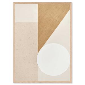 Atelier Cph アートポスター 50×70cm Object Blanc No 25 アトリエシー