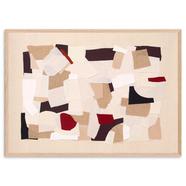 Atelier Cph アートポスター 50×70cm Fragment No 95 アトリエシーピ...