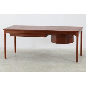 UD17163-1｜AT50 サイドテーブル（チーク＆オーク）HansJWegner/ハンス