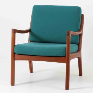 希少 Ole Wanscher(オーレ・ヴァンシャー) Model166 ハイバック