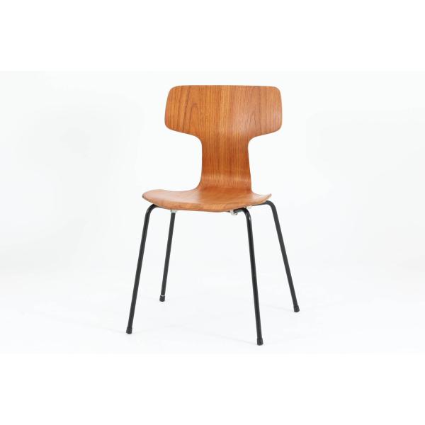 Arne Jacobsen(アルネ・ヤコブセン）Ｔチェア　チーク材　北欧家具ビンテージ