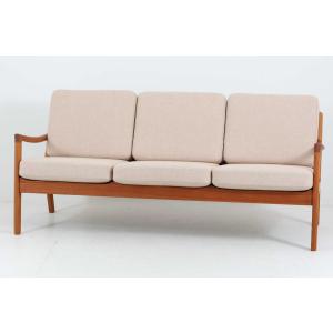 希少 Ole Wanscher(オーレ・ヴァンシャー) Model166 ハイバック