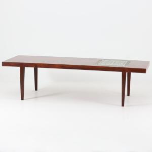 希少 デンマーク製 オーバル型 エクステンションダイニングテーブル 幅