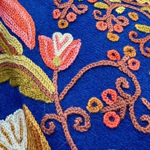 チュニック 秋冬 メリノウール×シルク刺繍 イ...の詳細画像5