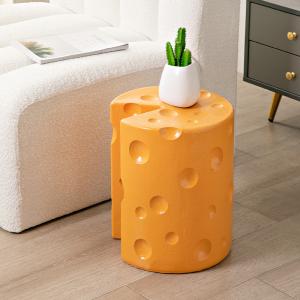 Sサイズ】 チーズ型 サイドテーブル CHEESE SIDE TABLE 机 ティー