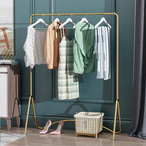 ハンガーラック スクエア型 シンプル おしゃれ ストッパー 付き 耐荷重 ホルムアルデヒドフリー コ...